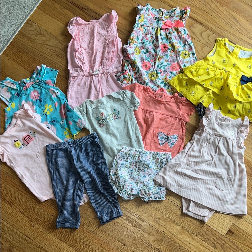 9month Baby Girl Clothing Bundle